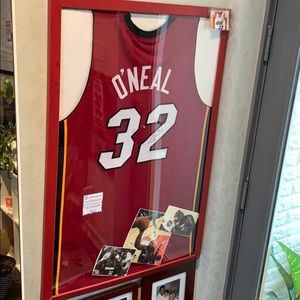 Miami Shaquille O’Neal authentic #32 auto jersey